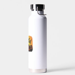 Lustiges Happy Halloween Design Trinkflasche
