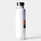 Lustiges Happy Halloween Design Trinkflasche (Rechts)