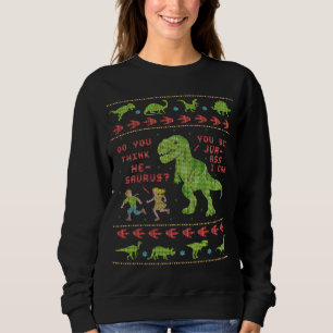 Lustiges hässliches Dinosaurier-Wortspiel der Sweatshirt
