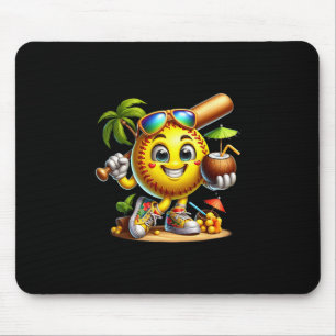 Lustiges Hawaii Softll Ll Hawaiianischer Tropische Mousepad