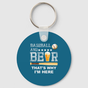 Lustiges Hemd Baseball Bier Witz Vater Väter Schlüsselanhänger