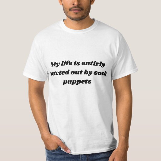 Lustiges Hemd T-Shirt (Vorderseite)