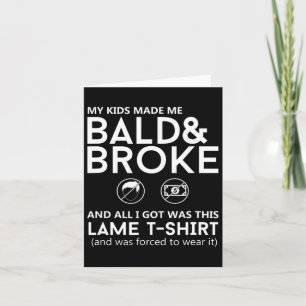 Lustiges Herren-Ld-Head-und-kaputte-Shirt wegen Ha Karte