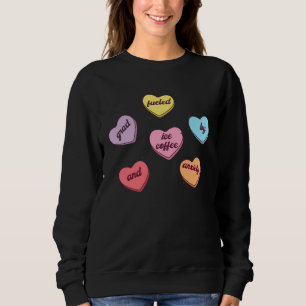 Lustiges Herz Bonbon Grad Tee getriebene Angst Eis