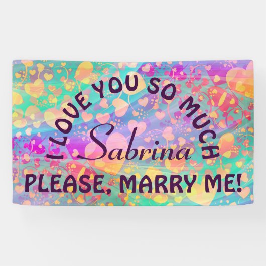 Lustiges Herz-Muster XI - Pastell gefärbt + Ideen Banner (Horizontal)