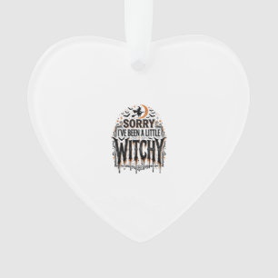 Lustiges Hexen-Halloween-Vintage-Gravur-Shirt-Des Ornament