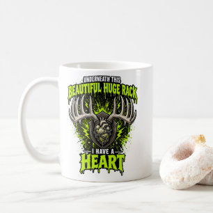 Lustiges Hirschgeweih Riesiges Geweih Sarkastische Kaffeetasse