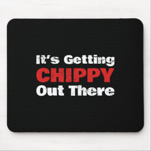 Lustiges Hockey - Es wird chippy da draußen - Hoc Mousepad