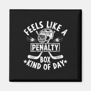 Lustiges Hockey Gefühlt wie ein Tag in der Strafba Magnet