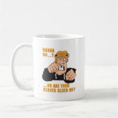 Lustiges Hockey Kaffeetasse (Links)