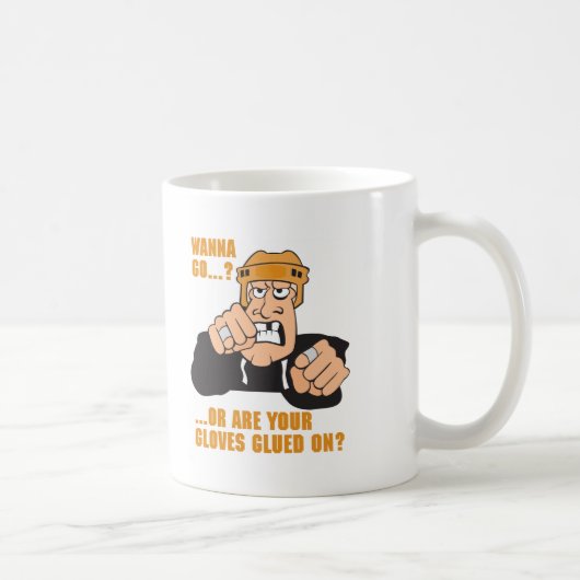Lustiges Hockey Kaffeetasse (Rechts)
