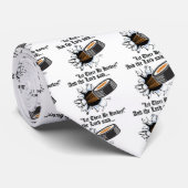 Lustiges Hockey Krawatte (Gerollt)