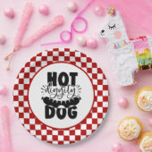 lustiges Hot Dog Grill Party Pappteller (Party)