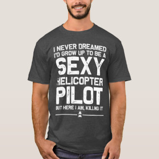 Lustiges Hubschrauber-Geschenk Männer Frauen Coole T-Shirt