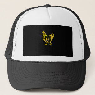 Lustiges Huhn F-Caw-F Henne Geflügel Hahn Stall Truckerkappe