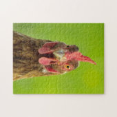 Lustiges Huhn - Foto-Puzzlespiel Puzzle (Horizontal)