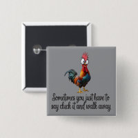 Lustiges Huhn Manchmal Muss Man Einfach Cluck Sage