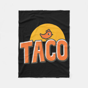 Lustiges Huhn Meme Trendiger Taco Trump Immer Huhn Fleecedecke