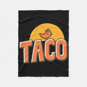 Lustiges Huhn Meme Trendiger Taco Trump Immer Huhn Fleecedecke