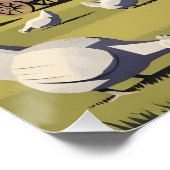 Lustiges Huhn Poster (Ecke)