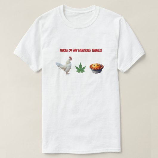 LUSTIGES HUHN T-Shirt (Design vorne)