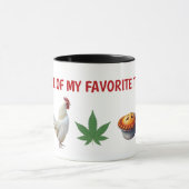 LUSTIGES HUHN TASSE (Zentrum)