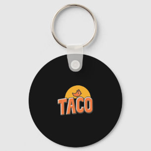 Lustiges Hühnchen-Meme Trendiger Taco Trump immer  Schlüsselanhänger