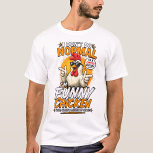 Lustiges Hühner-Shirt – Komisches Henne-T-Shirt fü T-Shirt