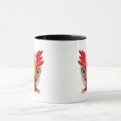 Lustiges Hühner-Tassendesign Tasse (Zentrum)