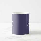 Lustiges Humor-Zitat-Script-Typografie Kaffeetasse (Mittel)