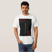 Lustiges humorvolles glücklichen Festivus Pfostens T-Shirt (Vorne ganz)