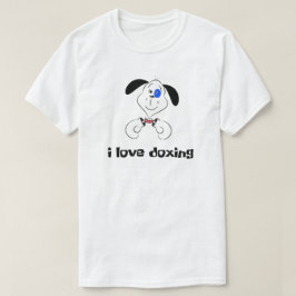 lustiges Hundboxing " i Liebe doxing "Tyson Fury / T-Shirt