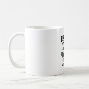 Lustiges Hunde-Leser Vintage-Stich-T-Shirt für Buc Kaffeetasse