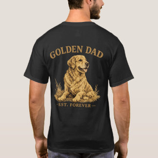 Lustiges Hunde-Vater-Geschenk T-Shirt