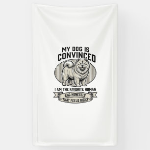 Lustiges Hundeliebhaber-Shirt mit Vintage-graviert Banner