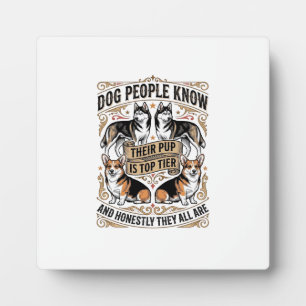 Lustiges Hundeliebhaber-Shirt mit Vintage-Hunde-St Fotoplatte