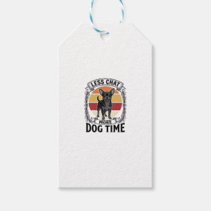 Lustiges Hundeliebhaber-Shirt Vintage Gravur Chihu Geschenkanhänger