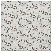 lustiges Hundemuster Stoff (Muster)