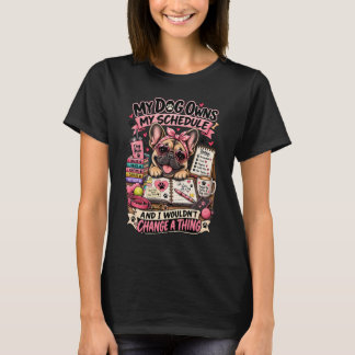 Lustiges Hundemutter Französische Bulldogge Liebha T-Shirt