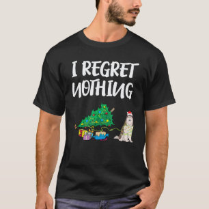 Lustiges Husky-Hund-Weihnachts-Shirt Welpe Pet Hus T-Shirt