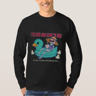 Lustiges "Ich bin gestorben und nach Meh gekommen" T-Shirt