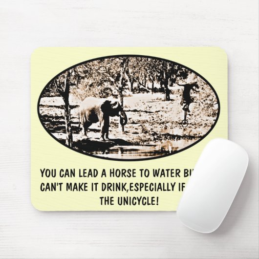 Lustiges Idiom Mousepad (Mit Mouse)