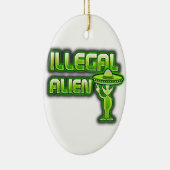 Lustiges illegales alien keramik ornament (Rechts)