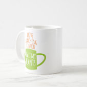 Lustiges im Garten arbeitenSprichwort I naß meine Kaffeetasse (Vorderseite Links)