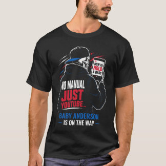 Lustiges individuelles Geschenk für den neuen Papa T-Shirt
