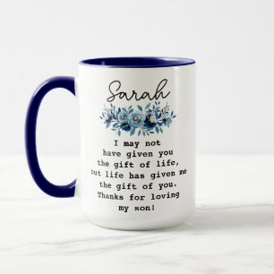 Lustiges individuelles Geschenk für die Schwiegert Tasse