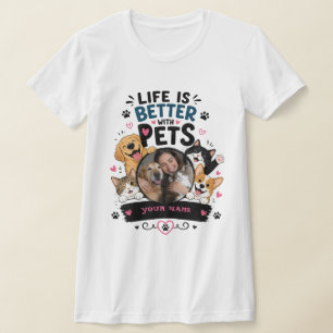 Lustiges, individuelles T-Shirt für Haustierliebha