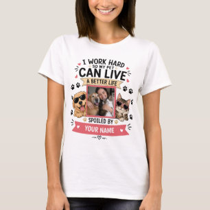 Lustiges, individuelles T-Shirt für Haustierliebha