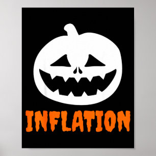 Lustiges Inflations-Halloween-Kostüm Paar passend Poster