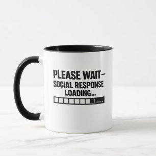 Lustiges Introvertiertes-Programmierer-Design Tasse
